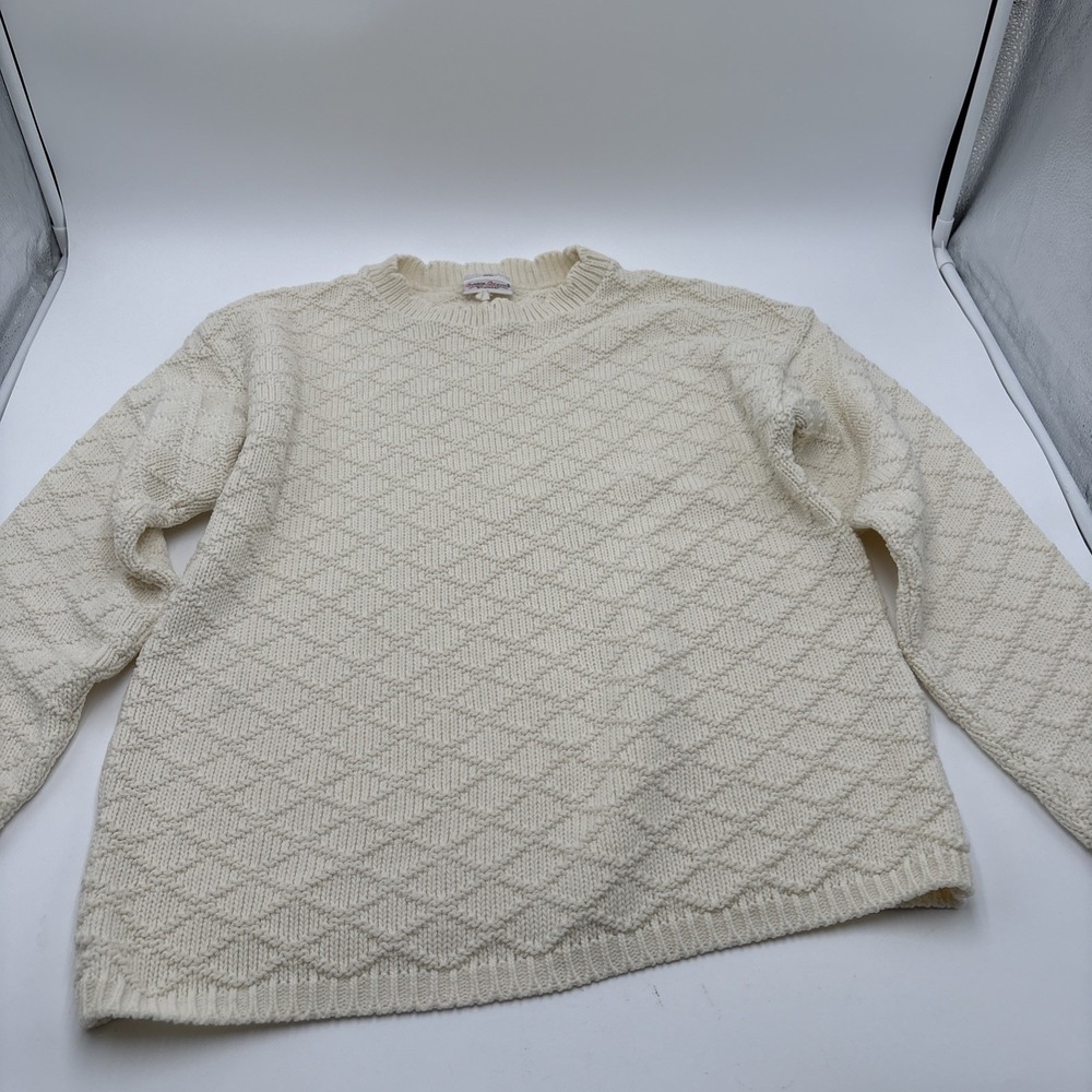 Bobbie Broons Anywear‎ Womens Sweater Pullover Ivory White Medium